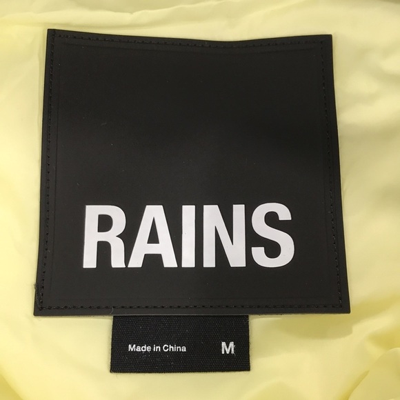 Rains Loop W Vest In Straw Size M New - Picture 8 of 14